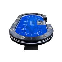 YH – Table de Casino professionnelle de 102 pouces, vente en gros, table de Poker Texas luxueuse, Table de jeu bon marché avec éclairage LED à vendre