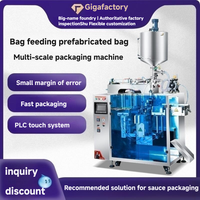 Horizontal Automatique Sucre Poudre Granules Haricot Fermeture Éclair Alimentaire Graine Premade Sac Machines D'emballage Pochette Pack Machine Café Packer