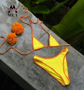 Novo Biquíni de Praia em Duas Peças com Camadas Duplas e Estilo Triangular MLY, Roupa de Banho Sexy - Product Image 5
