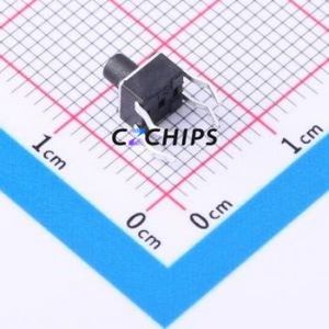 TSC016A05526A Tactile Switch Through hole Component (THT) Switch Round Button 2.6N Through Hole 4.5mm - Product Image 2