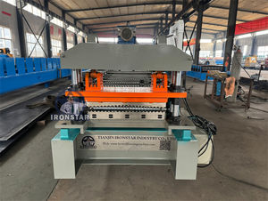 Mesin Pembentuk Roll Lembaran Atap Seng Warna Berkecepatan Tinggi Mesin Pembuat Lembaran Atap Bergelombang Mesin Pembentuk Roll Lembaran Atap - Product Image 3