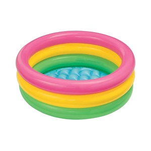 Petite <span class=keywords><strong>piscine</strong></span> <span class=keywords><strong>gonflable</strong></span> ronde à 3 anneaux personnalisée <span class=keywords><strong>pour</strong></span> enfants, jardins intérieurs et extérieurs, piscines <span class=keywords><strong>pour</strong></span> bébés - Product Image 4