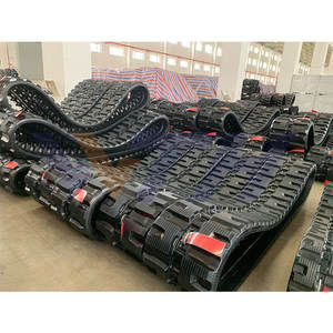 <span class=keywords><strong>Bobcat</strong></span> <span class=keywords><strong>T190</strong></span> Patin de chenille en caoutchouc <span class=keywords><strong>Bobcat</strong></span> T64 T76 T110 <span class=keywords><strong>T190</strong></span> T250 T650 T750 T770 320X86X49 450X86X55 6680161 - Product Image 1