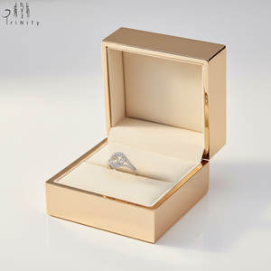 แหวนเพชรแท้ทรงครอส ดีไซน์พิเศษ ทองคำขาว 18K สำหรับผู้หญิง เหมาะสำหรับเป็นแหวนแต่งงาน - Product Image 6