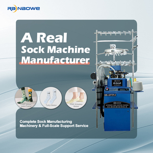 RB-6FTP-I haute qualité nouvelle condition plaine éponge chaussette Machine à tricoter Type d'aiguille à tricoter - Product Image 1