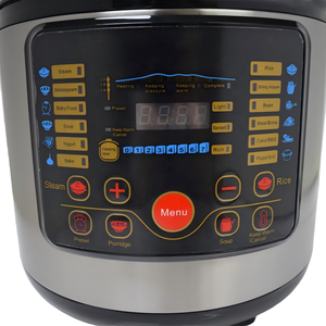 Cuisinière électrique à pression, machine à gâteaux de riz, yaourtière, barbecue, rôtissoire à poulet, nourriture <span class=keywords><strong>pour</strong></span> bébé, casserole en aluminium antiadhésive, 5 qt 6 qt, multicuiseur - Product Image 3