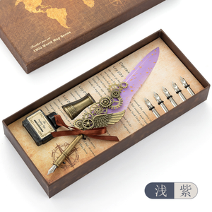 Juego de Plumas de Caligrafía Vintage al por Mayor 2026, Pluma Estilográfica con Tinta de Caligrafía para Escribir, Regalo de Boda, Despedida de Soltera - Product Image 2