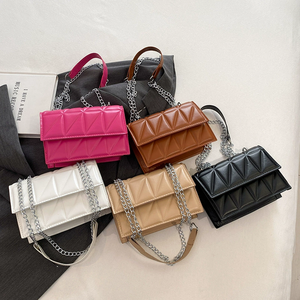 Diamond-Patterned Elegant Little Style <strong>Bag</strong> for Women 2026 New Fashion Shoulder Crossbody Chain <strong>Bag</strong> Work Commute Handbag - Product Image 1