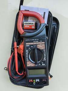 Pinza Amperimétrica Digital PN200, Multímetro, Amperímetro, 4000 Cuentas, <span class=keywords><strong>DC</strong></span>/<span class=keywords><strong>AC</strong></span>, 600A, Probador de Corriente y Voltaje, 40m de Resistencia, 0-4mF - Product Image 5