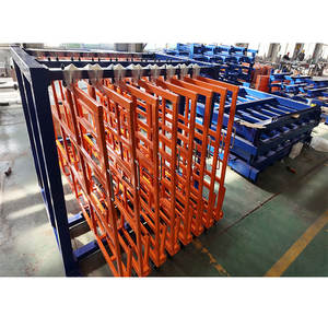 Système de stockage de feuilles à déploiement vertical réglable de qualité supérieure pour organiser sans effort le contreplaqué, le métal, le plastique et plus encore - Product Image 3