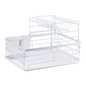 <span class=keywords><strong>Escurridor</strong></span> de <span class=keywords><strong>vajilla</strong></span> sobre el fregadero, estante de secado de <span class=keywords><strong>vajilla</strong></span> de 2 niveles, de Metal, para secado de platos - Product Image 4