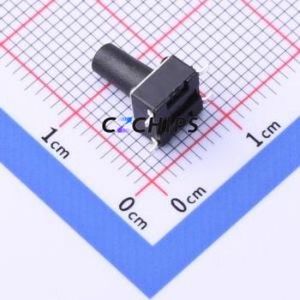 YTS-D003-3M Tactile Switch SMD-4P,6x6mm Switch Single Pole Single Throw Round Button 2.6N Vertical Mount - Product Image 2