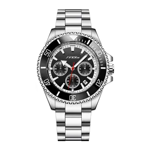 Sinobi-reloj deportivo S9863G para hombre, de lujo, multifunción, con calendario, pantalla luminosa, resistente al agua, Jam, Tangan, Pria