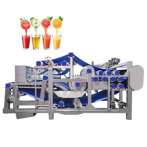 Presse-agrumes commercial à froid pour jus de grenade, presse à bande, machine à presser les citrons - Product Image 1