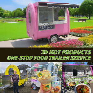 2025 Mobiele Straat Donut Food Cart Unieke Concessie Trailer Mobiele Catering Trailer - Product Image 4
