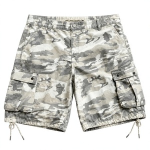 Shorts Cargo Camouflage <span class=keywords><strong>TAIMI</strong></span> pour Homme – Respirant, Coupe Ample, Polyester, Poches, Fermeture Boutonnée – Idéal Été - Product Image 1