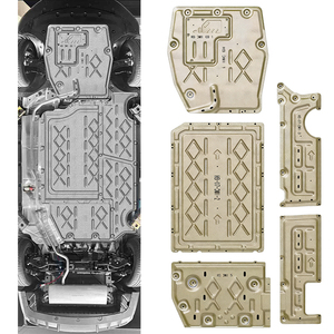 Accessoires automobiles pour BYD Qin L Dmi : <span class=keywords><strong>Plaque</strong></span> de protection sous châssis avant et arrière, <span class=keywords><strong>plaque</strong></span> de protection du moteur, faisceau de câblage, <span class=keywords><strong>plaque</strong></span> de protection de la <span class=keywords><strong>batterie</strong></span> et du réservoir de carburant - Product Image 3