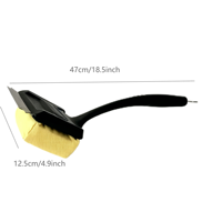 Brosse de nettoyage pour barbecue sans poils, à vapeur, avec tête remplaçable résistante à la chaleur et grattoir de barbecue, nettoyeur de barbecue sûr