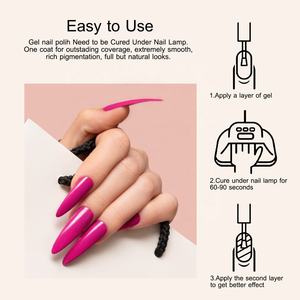 Esmalte de Uñas en Gel CANNI 2025 Sin HEMA 9ml Bajo Olor de Alta Pigmentación con Ingredientes Hipoalergénicos para Pintura y Arte de Uñas - Product Image 3