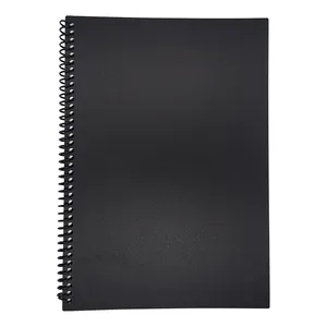 黑色封面B5尺寸火箭智能可擦除可重复使用笔记本，带防水石纸