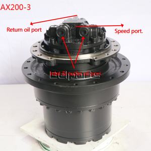 Motor de Desplazamiento Hidráulico HMGF40FA, Piezas de Repuesto para Excavadora HITACHI ZX200-3 ZX200-5G ZX210-3 ZX210-5G, Transmisión Final 9233692 9261222 - Product Image 1