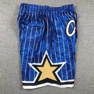 Pantaloncini da basket da uomo di alta qualità all'ingrosso Wang Yan ad asciugatura rapida pantaloncini magici traspiranti ricamati taglie forti - Product Image 4