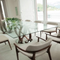 Panneaux en verre trempé transparent |   Solutions de sécurité et de décoration pour tables, portes architecturales, rampes, cloisons et meubles