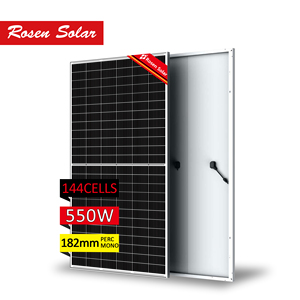 Niveau 1 Panneau Solaire <span class=keywords><strong>550</strong></span> w Fabricants <span class=keywords><strong>550</strong></span> watts 600 <span class=keywords><strong>wp</strong></span> 700 w Demi-Cellule Commerciale Panneaux Solaires Prix - Product Image 1