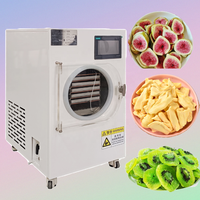 BZ JY-FD04 Mini Verticale Vriesdroger Laboratoriumgebruik Competitieve Prijs Voedselverwerkingsapparatuur Fruit Huisdieren Snacks PLC Versnellingsbak