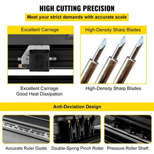 28in/720mm Offline <b>Vinyl</b> <b>Cutter</b> Plotter Machine with Floor Stand for Advertising Equipment - Product Image 5