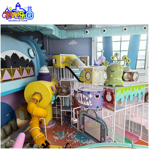Parque de Trampolines Comercial Interior ODM, Equipamiento de Juegos Suaves, Área de Juegos con Piscina de Pelotas para Niños, <span class=keywords><strong>Castillo</strong></span> Inflable para Centros Comerciales - Product Image 3