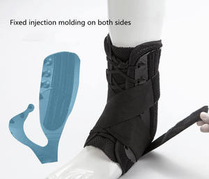 Running Basketball Injury Recovery Sprain Lace up Adjustable Sport <b>Foot</b> Support Ankle Brace - Product Image 5