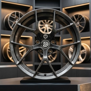 Rines Personalizados GUDE EVO Forged <span class=keywords><strong>Hyper</strong></span> Black Nuevos de 18-20 Pulgadas 5X120/112/130 para M3/M4 Audi RS4/RS5 para /718/911GT3RS - Product Image 2