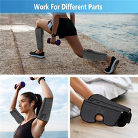 Appareil de Compression Rechargeable Dvt Masseur de Jambes Masseur de Mollet à Compression d'Air Sans Fil pour la Relaxation Musculaire