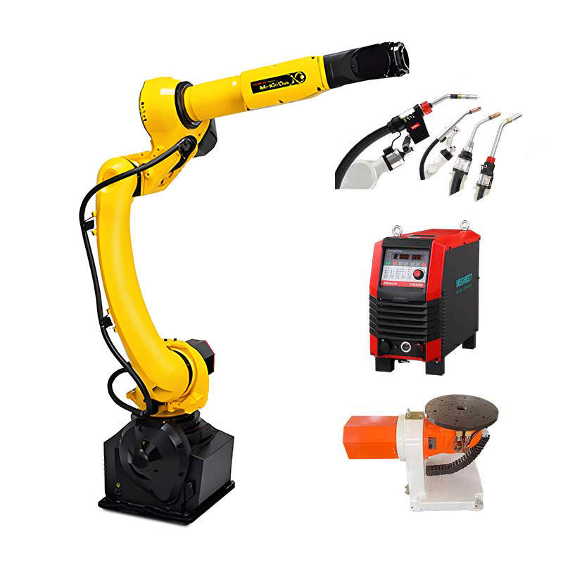 High Quality FANUC Robot Arm M-10iD/10L Welding Robot Fronius Welding Power Source Robot Positioner 