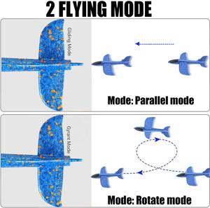 Lanzador de espuma con catapulta para niños, avión planeador de espuma, catapulta, juegos al aire libre - Product Image 2