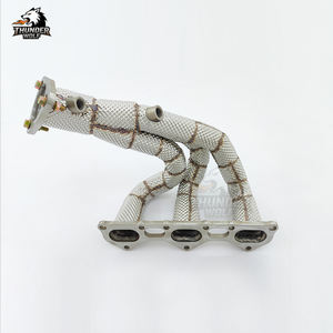 Nouveau stock + Expédition en 1-7 jours : Collecteurs d'échappement à flux libre <span class=keywords><strong>Hetu</strong></span> pour 718 GT4/Spyder/GTS 4.0L, Tuyaux de course, Garantie un an - Product Image 5