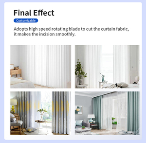 6*6M Electric <b>Computer</b> Automatic Curtain Fabric Vertical Height Cutting Machine - Product Image 5