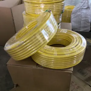 Quality Garden Pvc Water Spray Hose Pipe Expandable Water Pvc Air Spray Water Nozzle Metal Gun Pipe Tube Hose