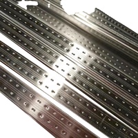 Entretoise en aluminium 5.5A pour verre isolant à double construction, barre d'étanchéité améliorée pour porte de bâtiment, alliage d'aluminium, longueur personnalisée