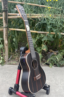 Ukulele Aiersi en Ébène Java, Fabrication OEM/ODM, Instrument à Cordes de Haute Qualité Fabriqué en Chine pour les Amateurs de Musique