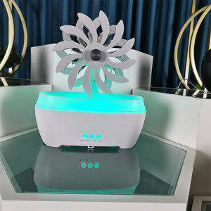 Fırıldak aromaterapi uçucu yağlar ultrasonik difüzör gece lambası ile hareketli serin buharlı nem aygıtı döndürün - Product Image 6