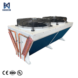 Condensador en Forma <span class=keywords><strong>de</strong></span> V con Enfriamiento por <span class=keywords><strong>Aire</strong></span>, Serpentín <span class=keywords><strong>de</strong></span> Cobre, Aletas <span class=keywords><strong>de</strong></span> Aluminio Hidrófilas, con 2 Ventiladores para Enfriador HVAC y Cuarto Frío - Product Image 1