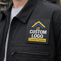 Patchs personnalisés en PVC de haute qualité en gros, patchs en silicone avec logo thermocollant