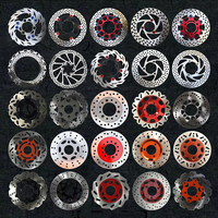 Vente en gros pas cher Rotors de frein à disque pour scooter électrique et vélo électrique de route VTT 140/160/180/190/200/203/220/mm Matériau en acier