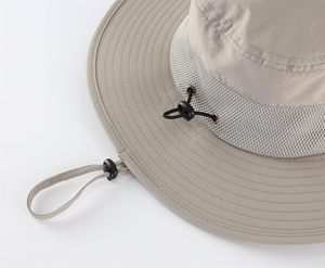 Chapeau Bob Unisexe Personnalisé OEM UPF 50+ à Large Bord, Respirant, en Coton, avec Sangle Mentonnière, Idéal pour la Pêche, la Randonnée et les Fêtes en Extérieur, Brodé - Product Image 4