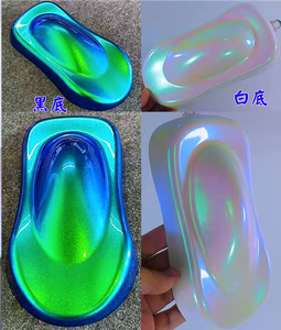 Pigmento Aurora Blanco Súper Cambiante Camaleón para Pintura de Automóviles, Pigmento Ópalo <span class=keywords><strong>Supershift</strong></span>/Hypershift/Chromashift en Polvo - Product Image 3