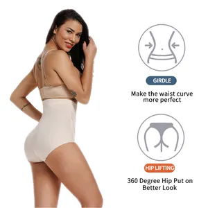 Hochwertige Frauen Butt Lifter Body Shaper Hohe Taille Bauch Kontrolle Höschen Schlankere Taille Shape wear Für Frauen