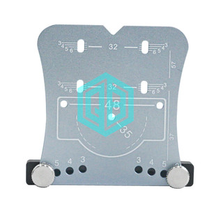 Herramienta de perforación para abrir agujeros de bisagra para carpintería de 35mm, localizador de punzones y Marco limitador, perforación y montaje rápidos y precisos de <span class=keywords><strong>bisagras</strong></span> - Product Image 3