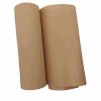 Rouleau de papier kraft laminé en tissu tissé, emballage résistant aux déchirures et à l'humidité pour produits chimiques et matériaux de construction